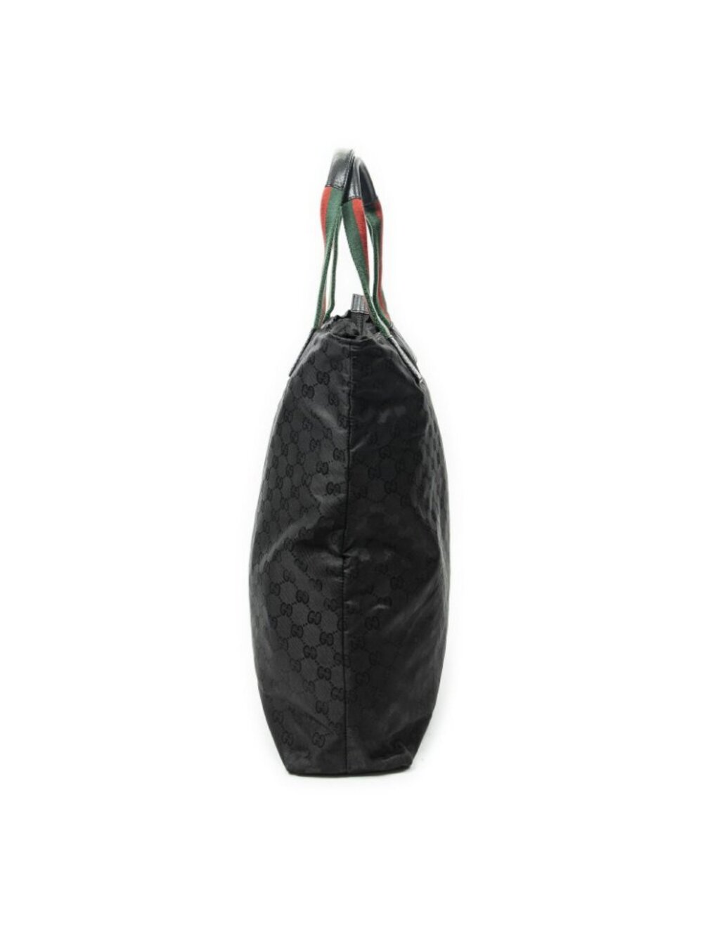 Gucci Vertical Tote Black GG Nylon Canvas - Picture 3 of 10
